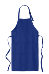 Easy Care Extra Long Bib Apron with Stain Release