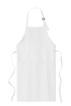 Easy Care Extra Long Bib Apron with Stain Release