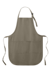 Easy Care Full-Length Apron with Stain Release