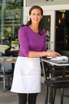 Easy Care Half Bistro Apron with Stain Release