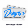 Rectangular Stickers