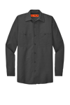 Long Size, Long Sleeve Industrial Work Shirt