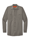 Long Size, Long Sleeve Industrial Work Shirt