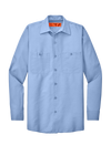 Long Size, Long Sleeve Industrial Work Shirt