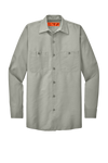 Long Size, Long Sleeve Industrial Work Shirt
