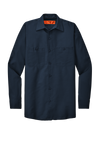 Long Size, Long Sleeve Industrial Work Shirt