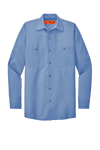 Long Size, Long Sleeve Industrial Work Shirt