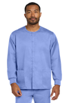 Unisex Snap-Front Scrub Jacket