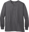 Unisex Snap-Front Scrub Jacket