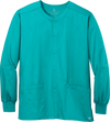 Unisex Snap-Front Scrub Jacket