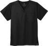 Unisex Chest Pocket V-Neck