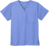 Unisex Chest Pocket V-Neck
