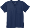 Unisex Chest Pocket V-Neck